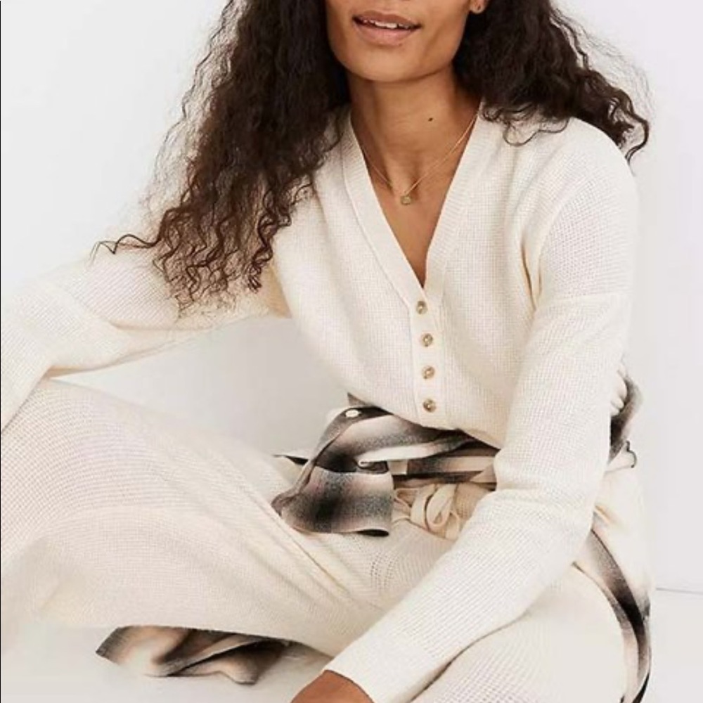 Madewell Asherton Henley sweater, size S